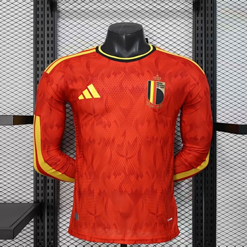 Maillot Fan Belgique Manches Longues