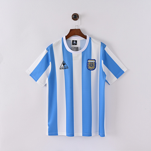 Maillot Rétro Coupe du Monde Argentine Domicile 1986