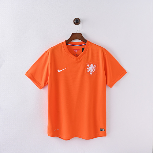 Maillot Rétro Pays-Bas Domicile 2014
