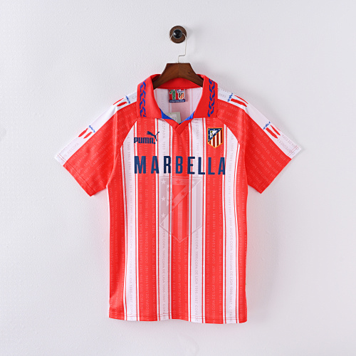 Maillot Rétro Atletico Madrid Domicile 9596