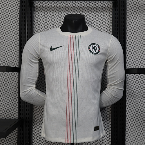 Maillot Joueur ； Chelsea Manches Longues