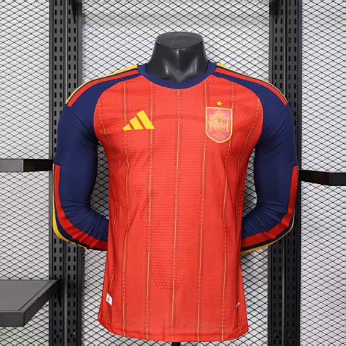 Maillot Fan 26 Espagne Manches Longues