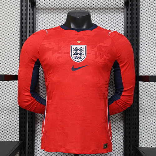 Maillot Joueur Angleterre Manches Longues