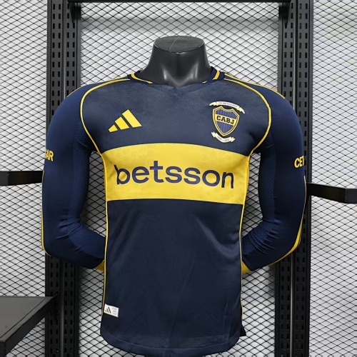 Maillot Joueur Boca Juniors Manches Longues
