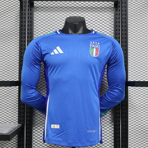 Maillot Joueur Italie Manches Longues