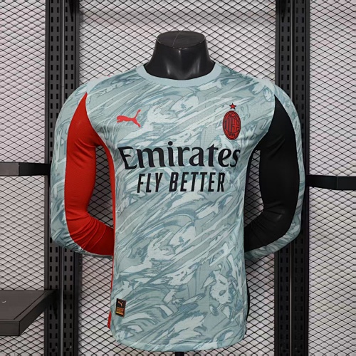 Maillot Joueur AC Milan Manches Longues 2526