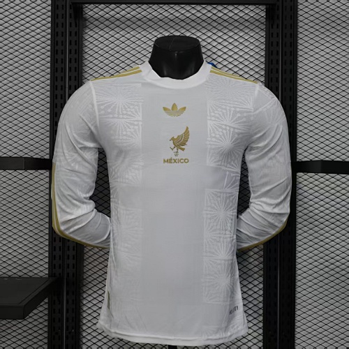 Maillot Joueur Mexique Manches Longues