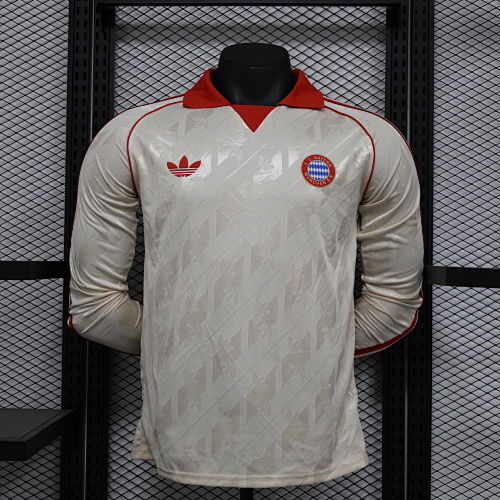 Maillot Rétro Bayern Rétro Manches Longues