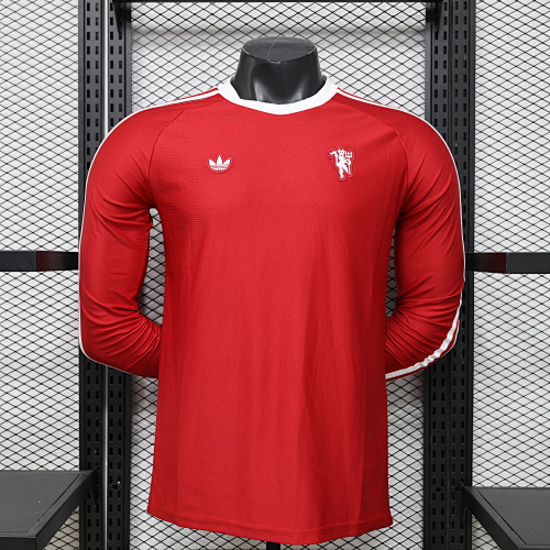 Maillot Rétro Man Utd Rétro Manches Longues 26