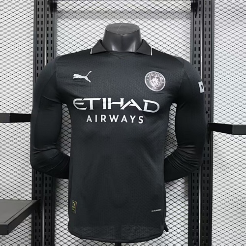Maillot Joueur Man City Manches Longues