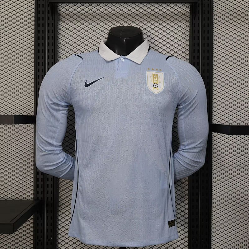 Maillot Joueur Uruguay Manches Longues