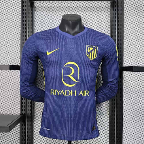 Maillot Joueur Atletico Madrid Extérieur Manches Longues 2526