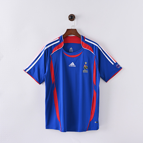 Maillot Rétro France Domicile 2006