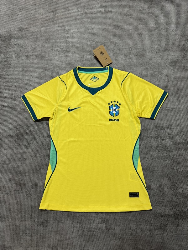 Maillot Fan Brésil Domicile Femme 2026