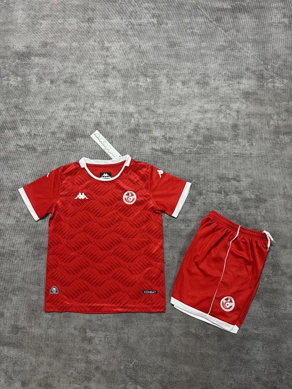 Maillot Fan Tunisie Domicile Enfant 2026