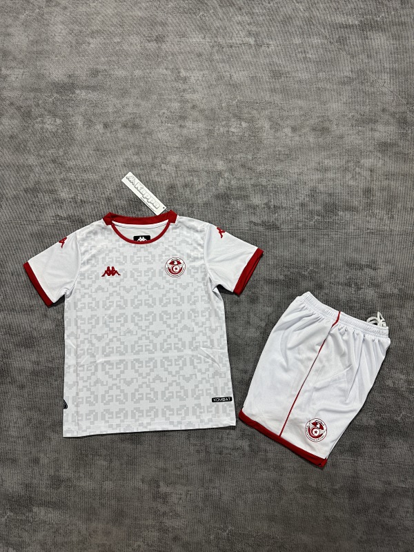 Maillot Fan Tunisie Extérieur Enfant 2026