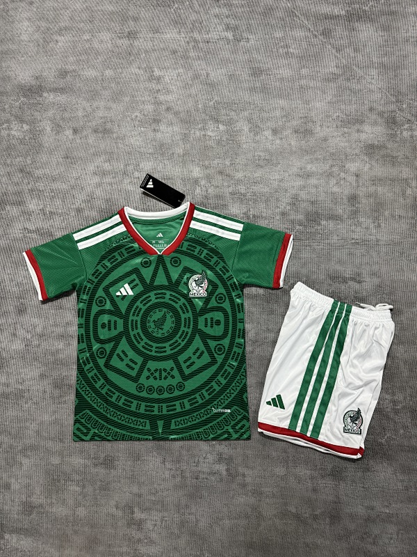 Maillot Fan Mexique Domicile Enfant 2026
