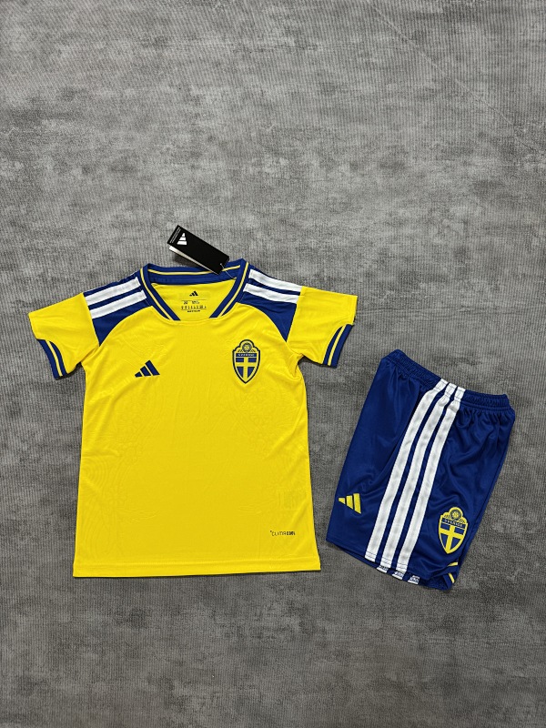 Maillot Fan Suède Domicile Enfant 2026