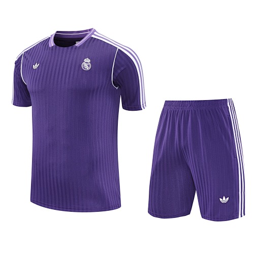 Maillot Rétro Rétro Real Madrid Entraînement Kit size;s m L xL 2526